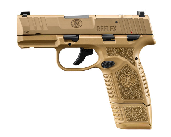 REFLEX 9MM FDE 15+1 MRD SFTY - FN