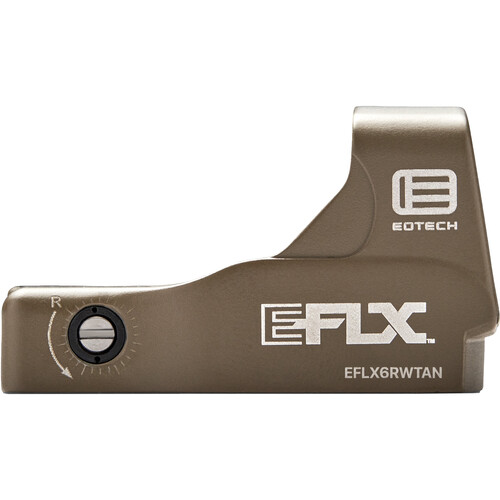EFLX3 RED 6MOA MINI REFLEX TAN - EO Tech