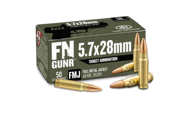 GUNR 40GR 5.7 FMJ 500RD CASE - FN