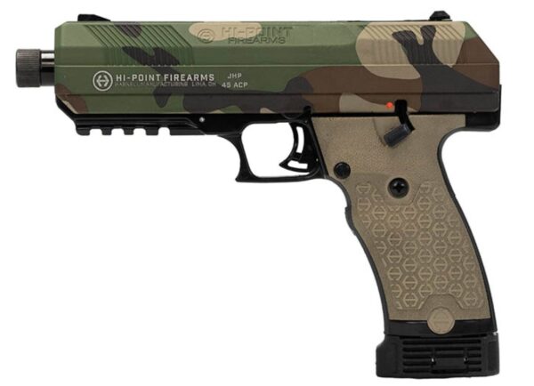 JHP GEN2 45ACP M81 CAMO 9+1 TB - Hi-Point