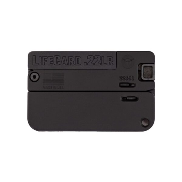 LIFECARD 22LR BLACK/BLACK - Trailblazer Firearms