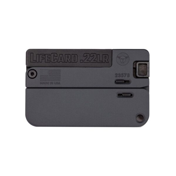 LIFECARD 22LR BLACK/GREY