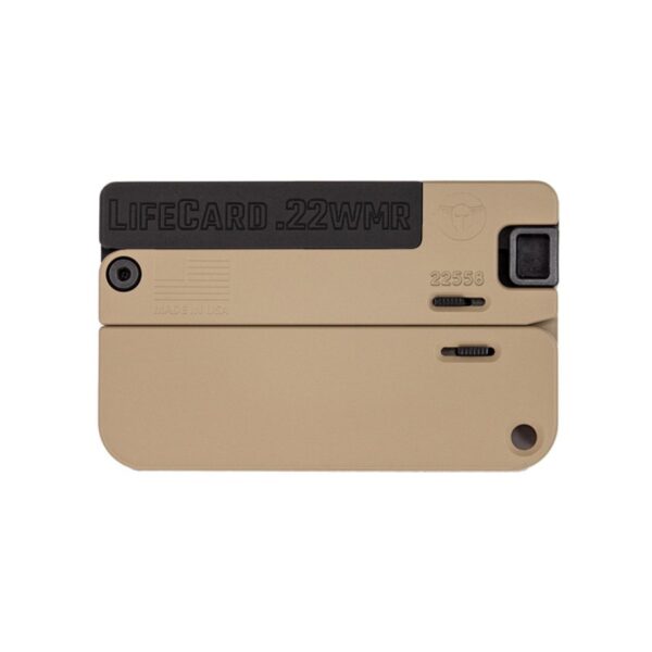 LIFECARD 22MAG BLACK/TAN